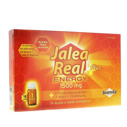 Juanola geleia Plus Energy 1500Mg 14 Frascos